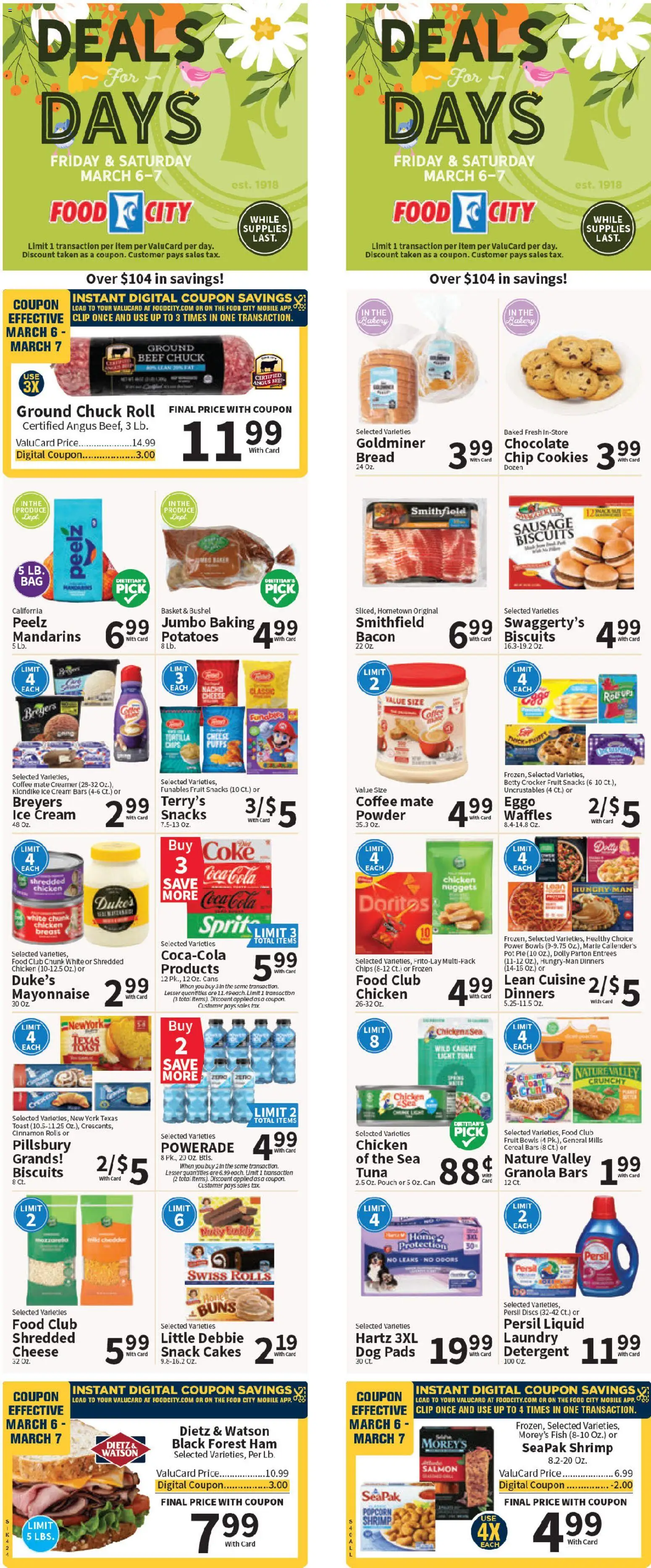 Ad Preview of Food City Food City Weekly Ad from 03/06/2026
