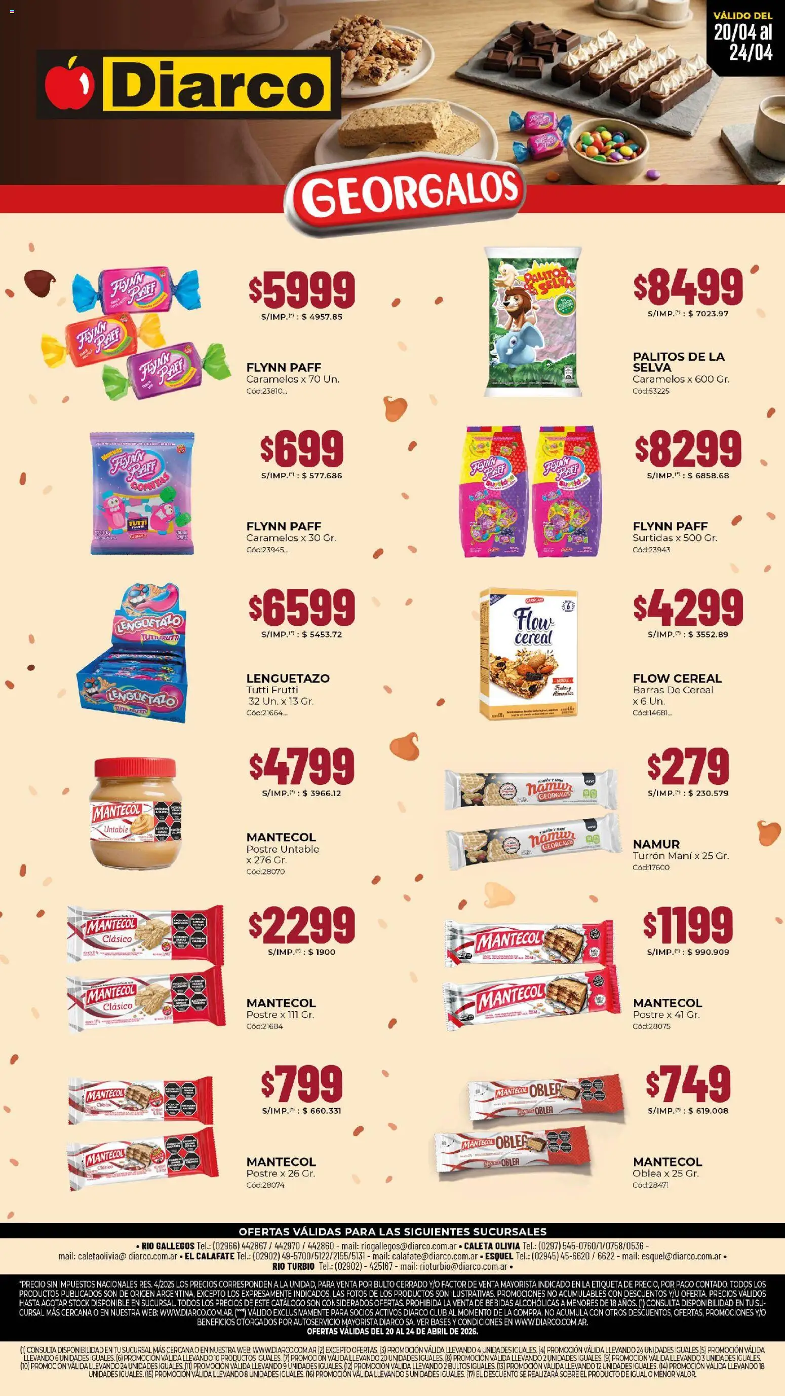 Vista previa del folleto de la tienda Diarco válido desde el 20/04/2026 