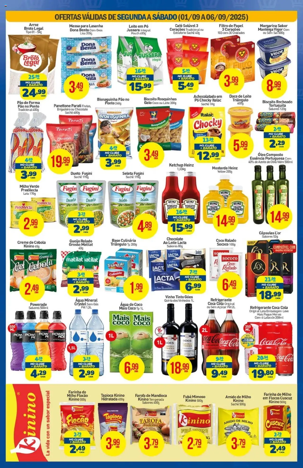 Rede Bom Lugar folheto "Ofertas da semana" válido a partir de 01/09/2025 - número de página 1