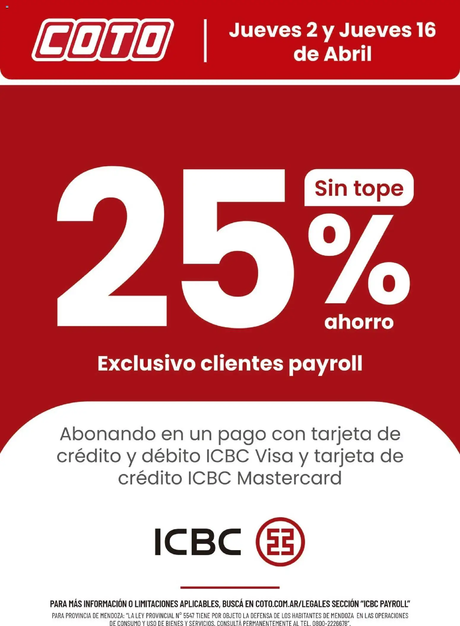 Vista previa del folleto de la tienda Coto válido desde el 02/04/2026 