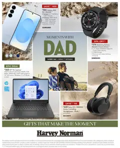 Preview of catalogue Catalogue from shop Harvey Norman valid 28/08/2025
