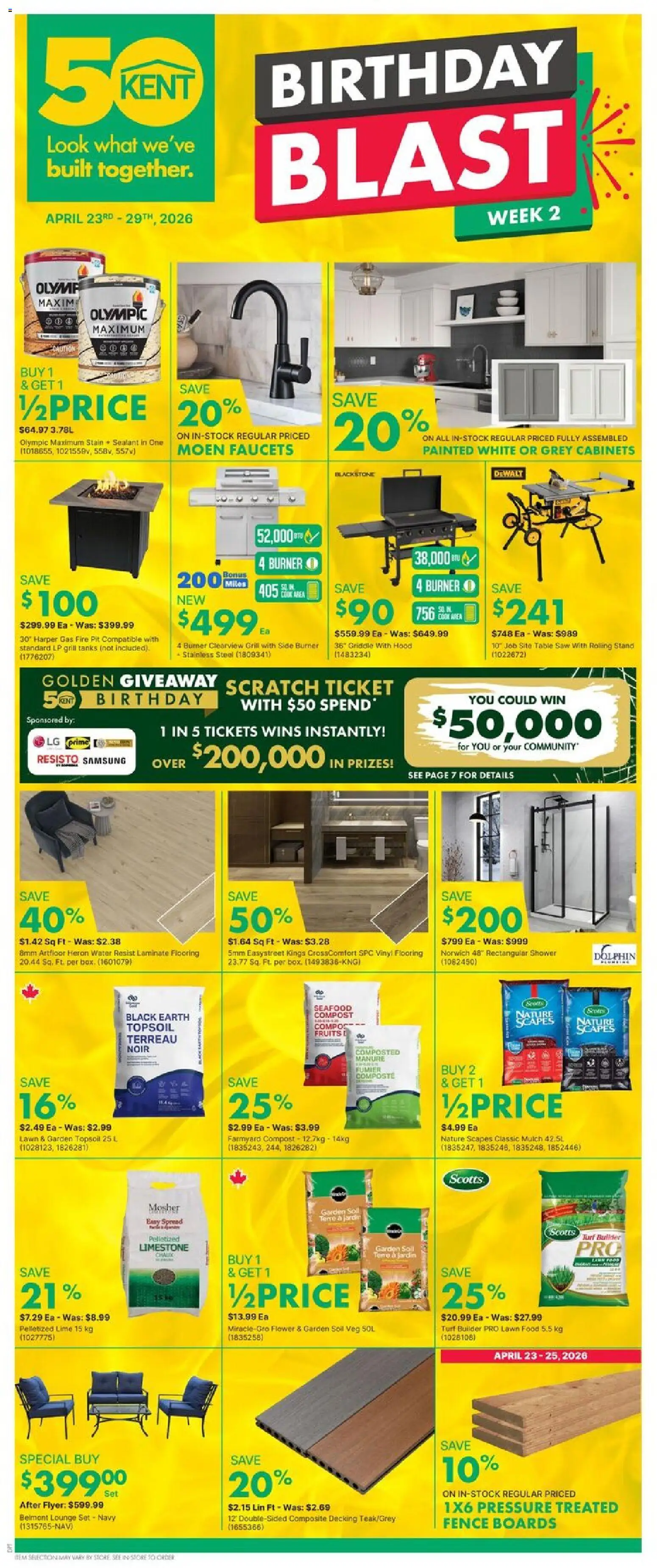 Preview of leaflet Kent weekly flyer / circulaire from shop Kent is valid from Apr 23, 2026