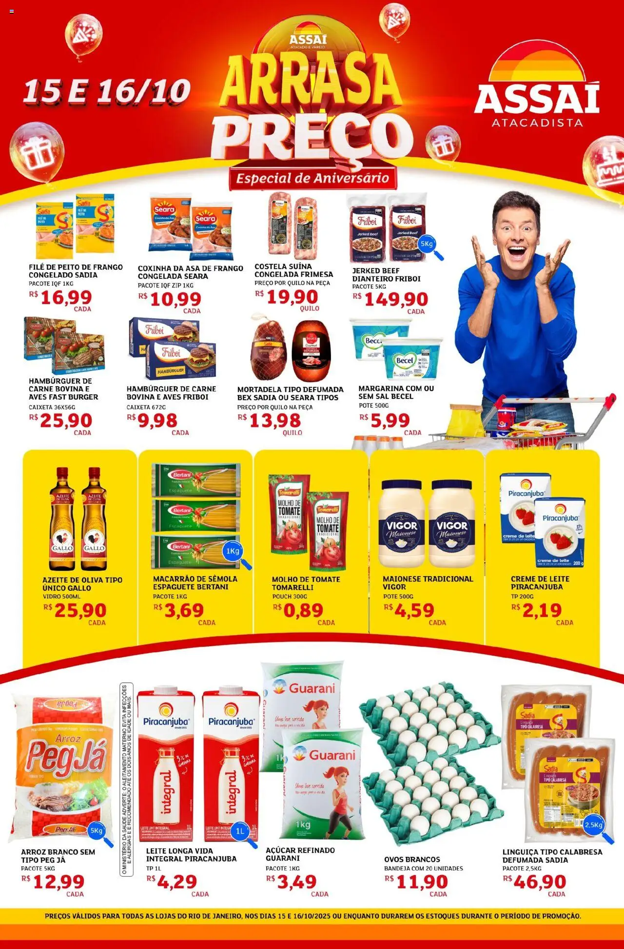 Assaí Atacadista folheto "Encarte - RJ" válido a partir de 15/10/2025 - número de página 1