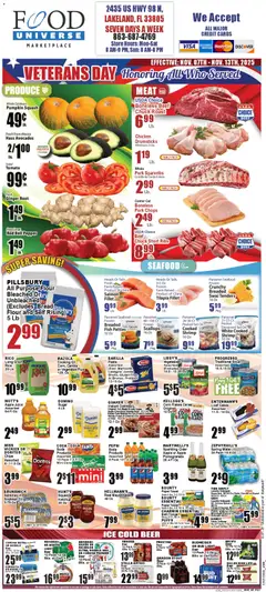 Ad Preview of Food Universe Weekly Ad from 11/07/2025