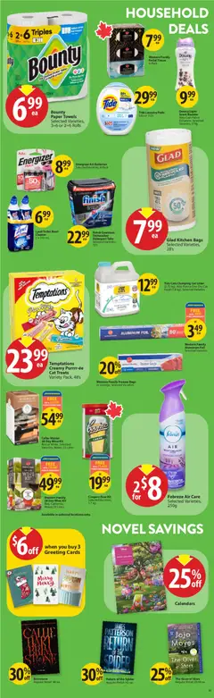 Preview of leaflet Weekly flyer / circulaire from shop Save on foods is valid from Dec 04, 2025 | Page: 34