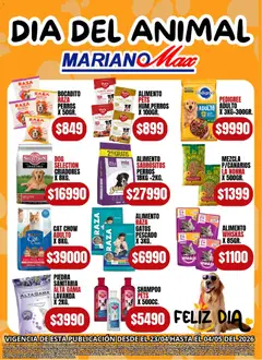 Vista previa del folleto de la tienda Mariano Max válido desde el 23/04/2026 