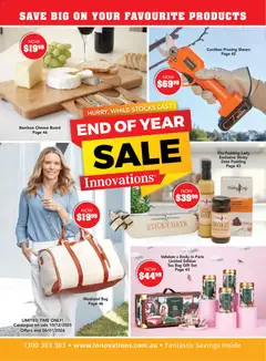 Preview of catalogue Catalogue Summer Sale from shop Innovations valid 09/12/2025