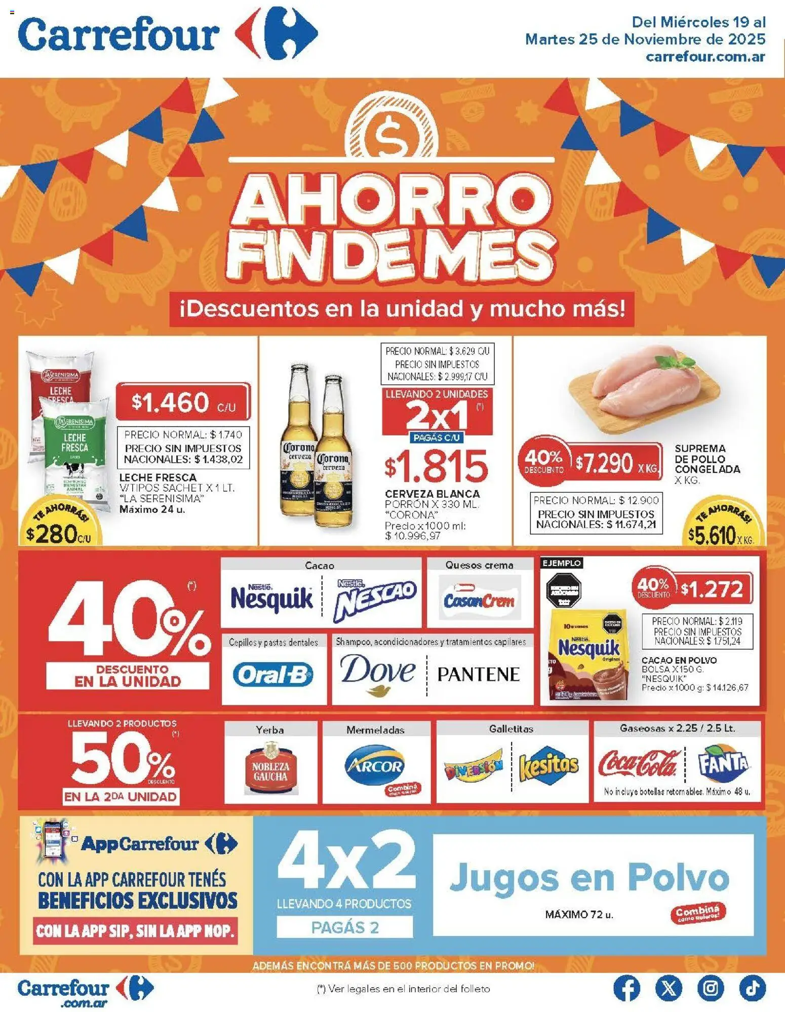 Vista previa del folleto de la tienda Carrefour válido desde el 19/11/2025 