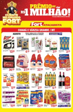 Pré-Visualização do folheto "Ofertas da semana" da loja Fort Atacadista válido a partir de 04/08/2025 | Página: 1