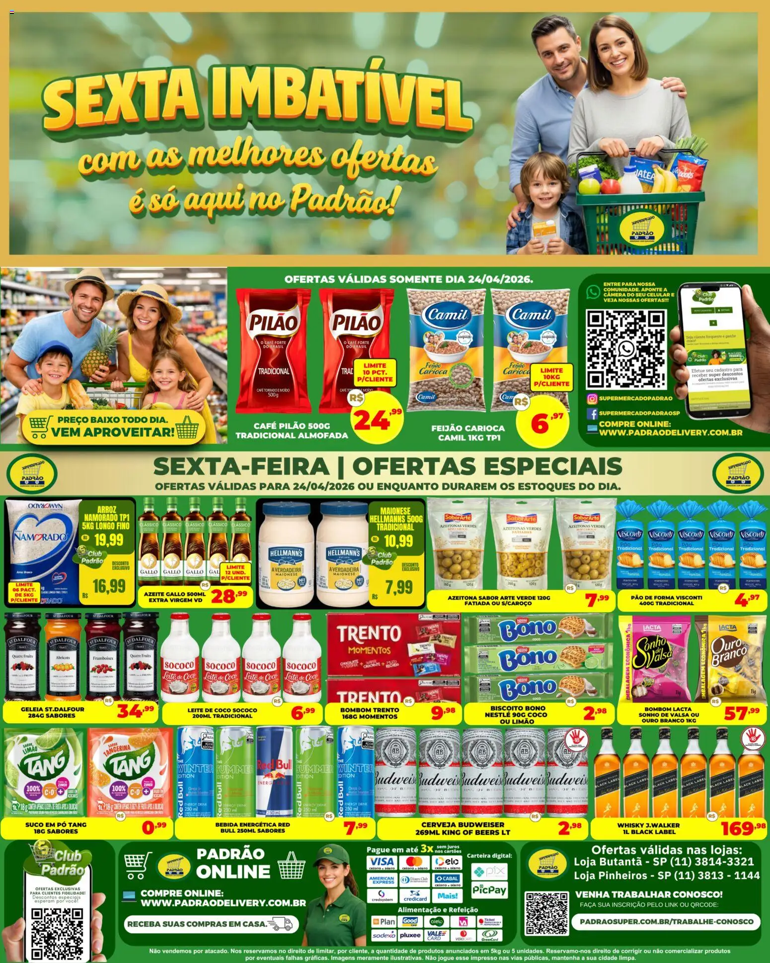 Pré-Visualização do folheto "Supermercado Padrão ofertas Especiais" da loja Supermercado Padrão válido a partir de 24/04/2026