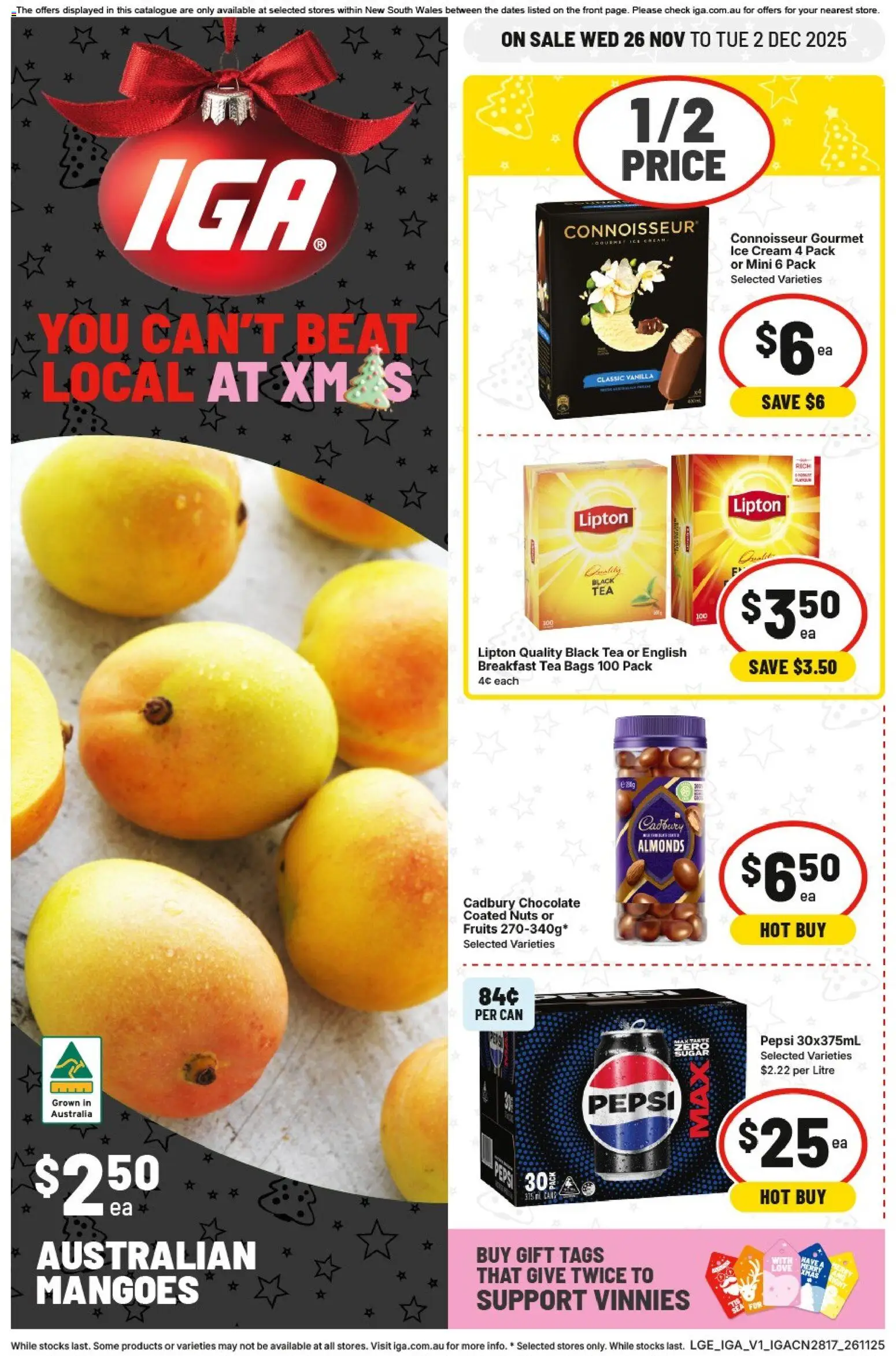 Preview of catalogue Catalogue NSW from shop IGA valid 26/11/2025