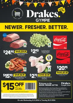 Preview of catalogue Catalogue Gympie from shop Drakes valid 04/02/2026