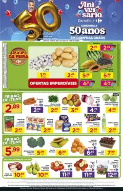 Pré-Visualização do folheto "Ofertas Feira" da loja Carrefour Bairro válido a partir de 14/10/2025