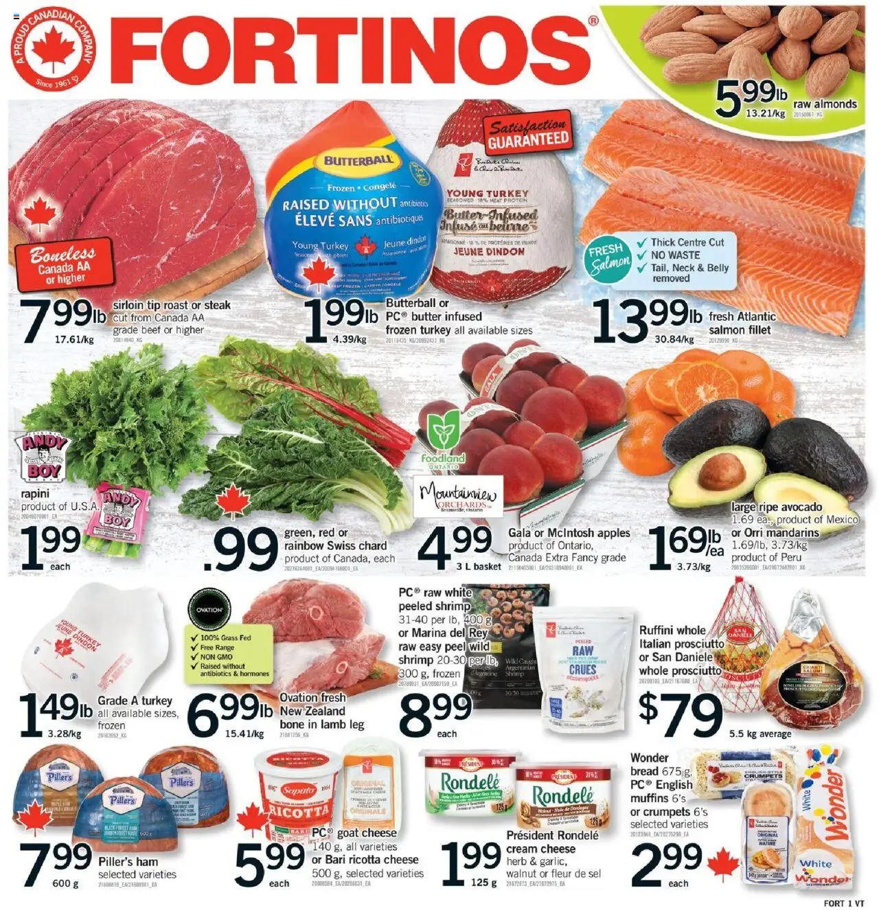 Fortinos flyer valid from Sep 25, 2025 - page number 1