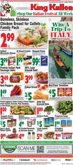 Ad Preview of King Kullen Weekly Ad from 10/03/2025