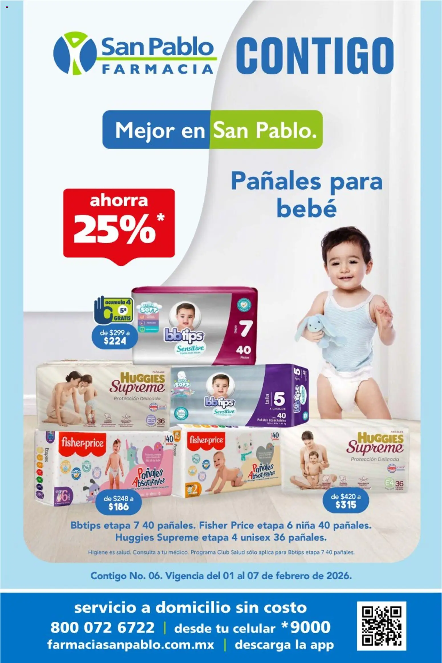 Vista previa las ofertas de la tienda Farmacia San Pablo - Catálogo desde el 01/02/2026 - Pañales