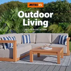 Preview of catalogue Outdoor Living from shop Mitre 10 valid 16 Oct 2025