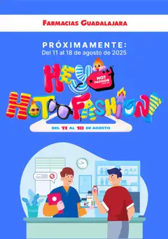 Vista previa las ofertas de la tienda Farmacia Guadalajara - Hot Sale aviso desde el 07/08/2025 