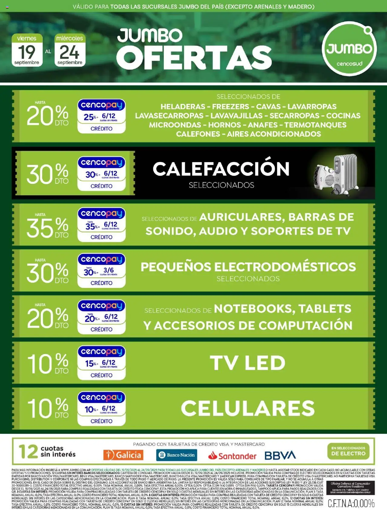 Jumbo Oferta | Electro del 19/09/2025 >> Catálogo