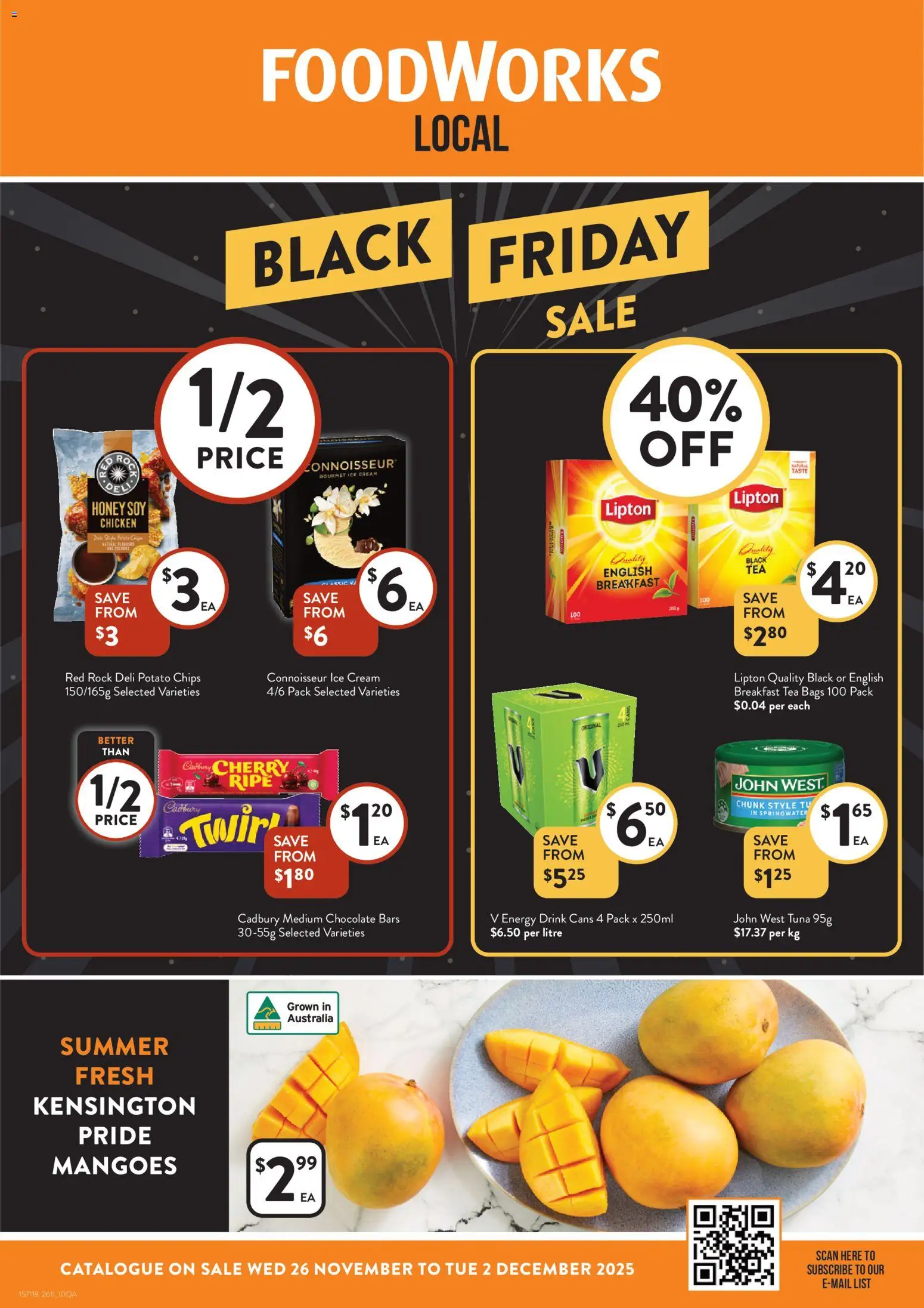 Preview of catalogue Catalogue QLD from shop Foodworks valid 26/11/2025