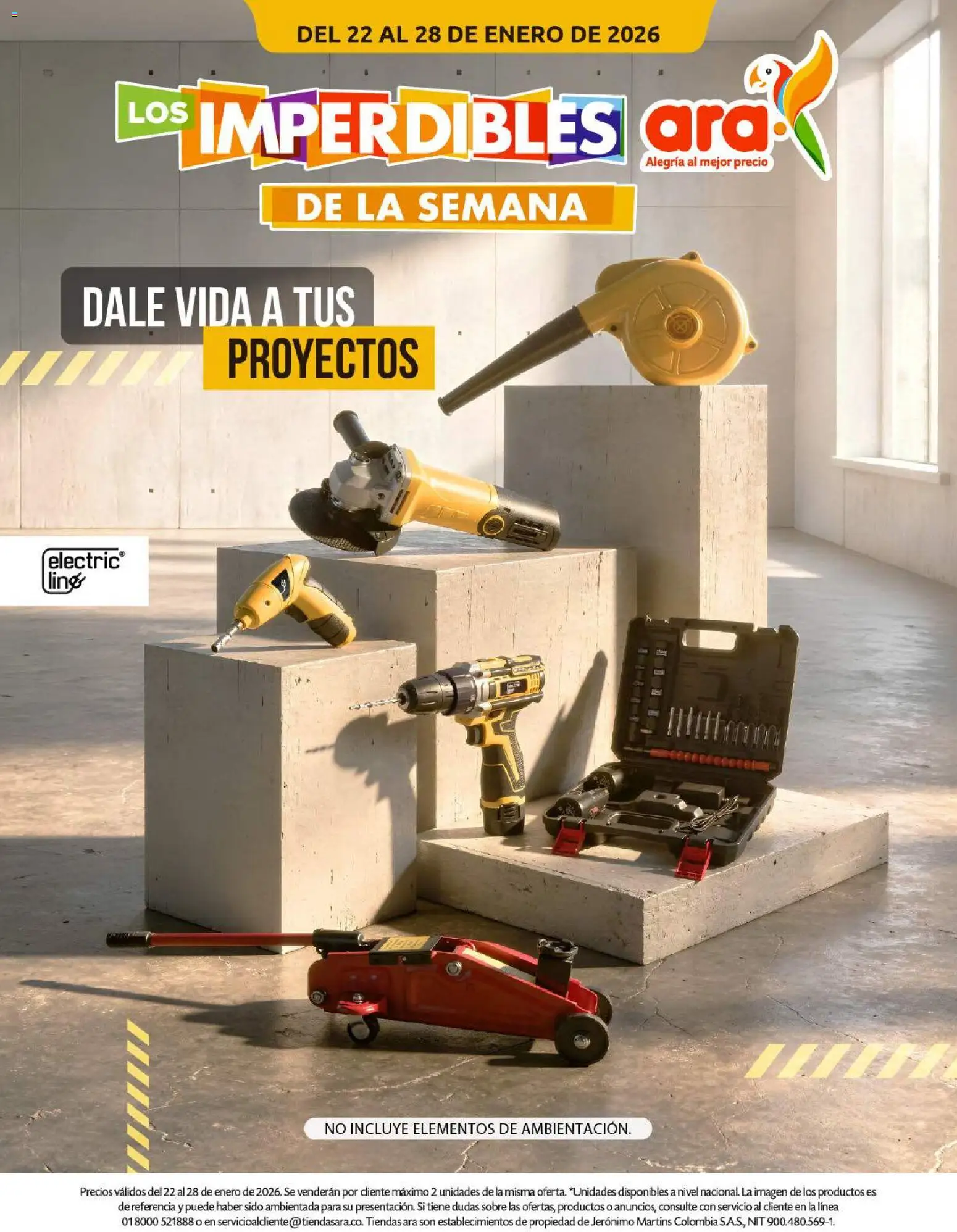  Vista previa del prospecto Imperdibles ara de la semana del almacen Ara válida del 22/01/2026 al 28/01/2026