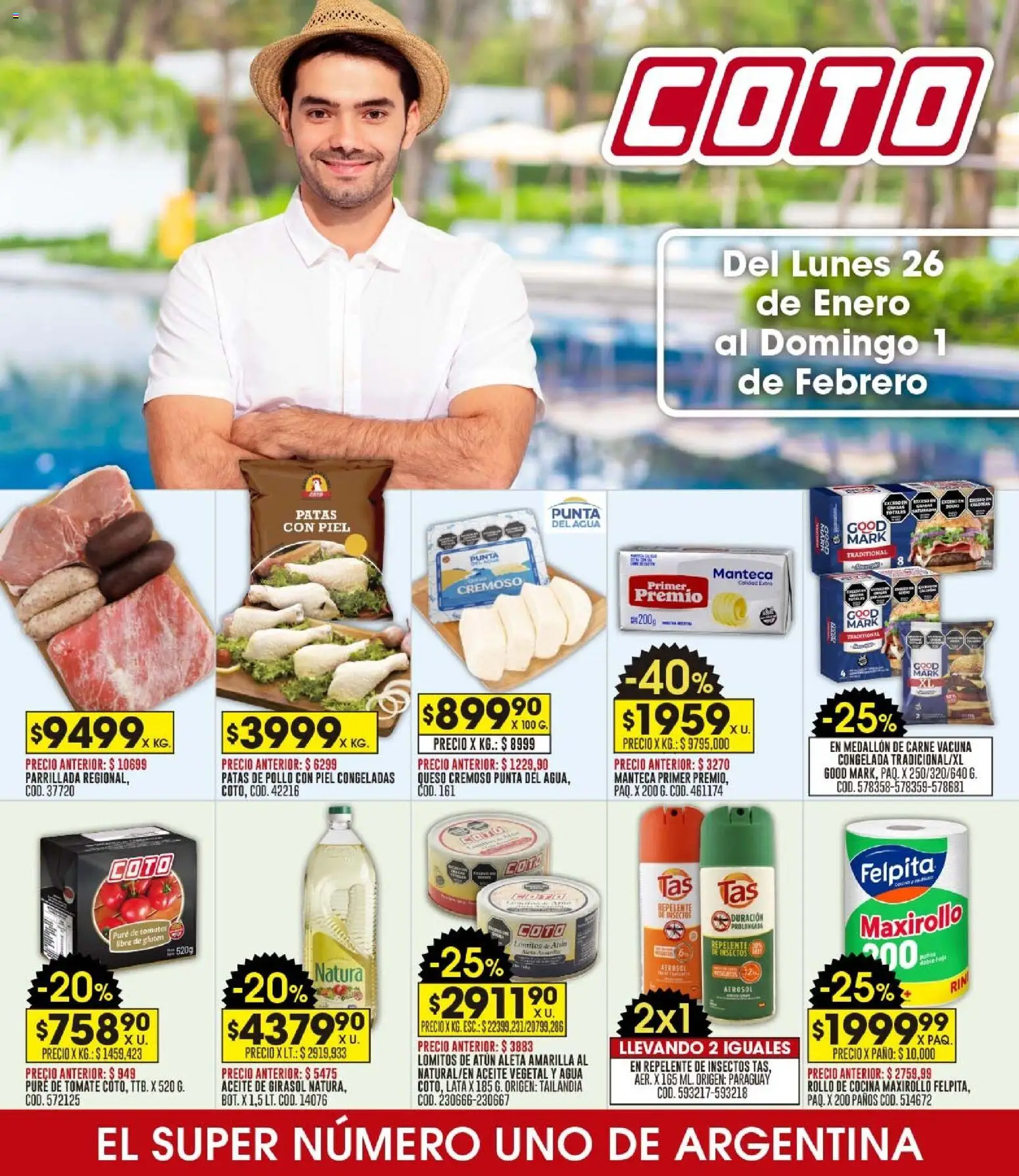 Vista previa del folleto de la tienda Coto válido desde el 26/01/2026 