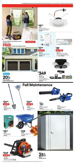 Ad Preview of Lowe's Weekly Ad from 11/06/2025 | Page: 11