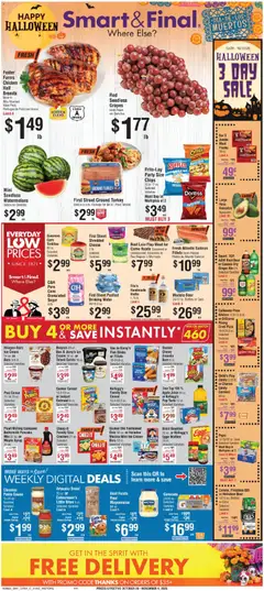 Ad Preview of Smart & Final Weekly Ad from 10/29/2025