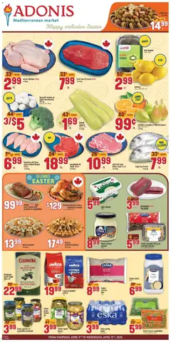 Preview of leaflet Adonis weekly flyer from shop Adonis is valid from Apr 09, 2026
