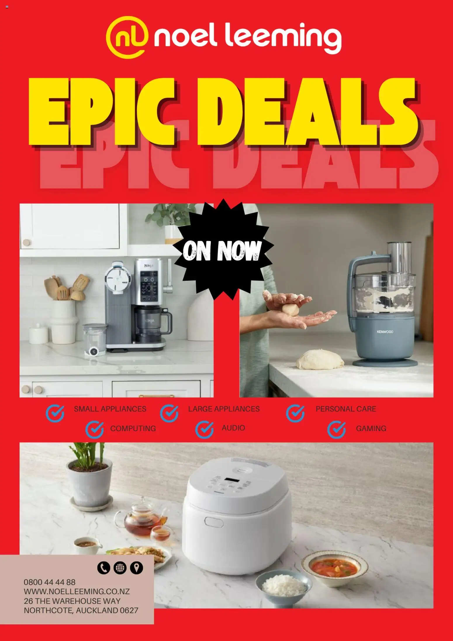 Preview of catalogue Noel Leeming catalogue from shop Noel Leeming valid 25 Mar 2026