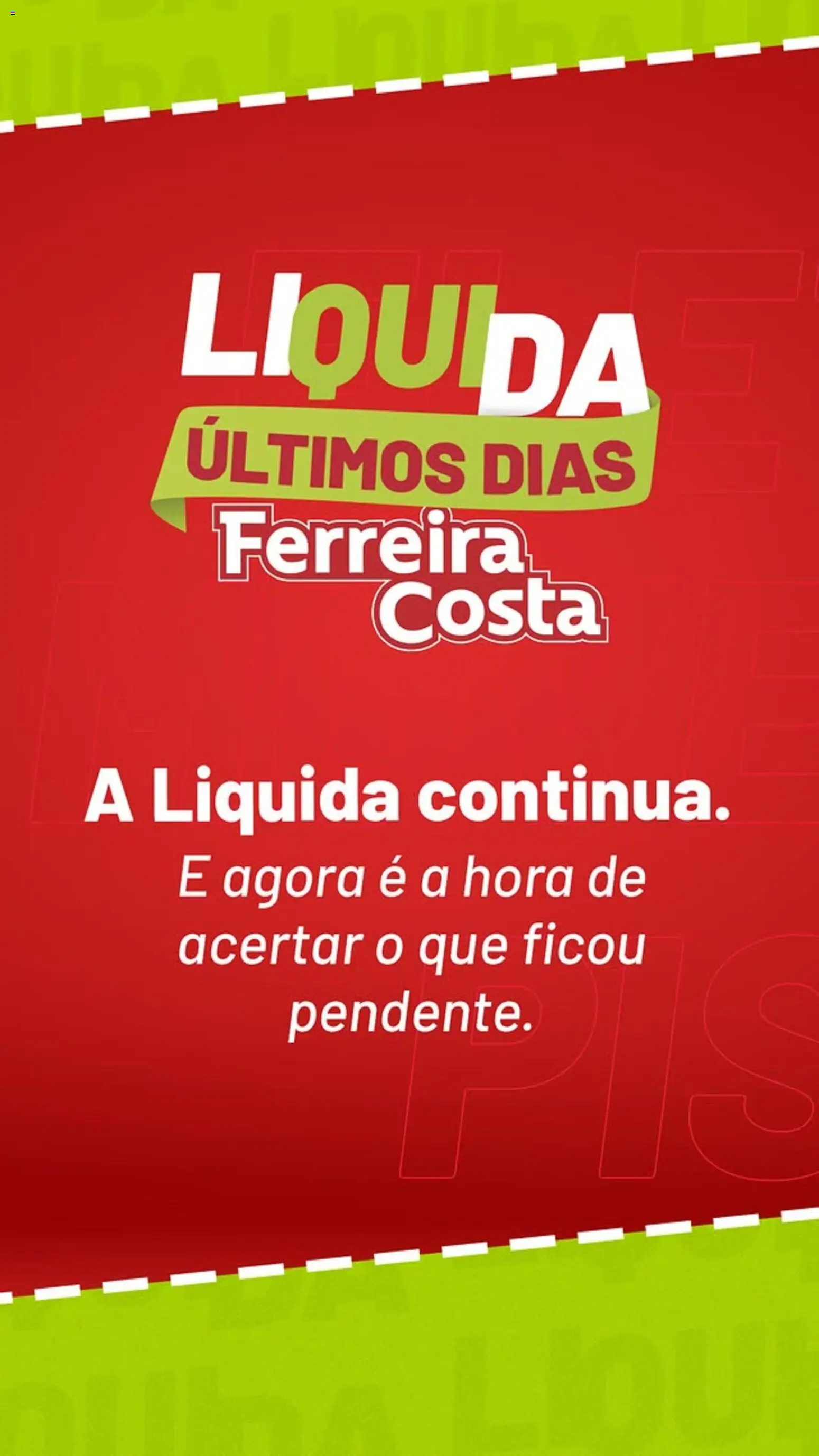 Pré-Visualização do folheto "Ofertas atuais" da loja Ferreira Costa válido a partir de 23/02/2026