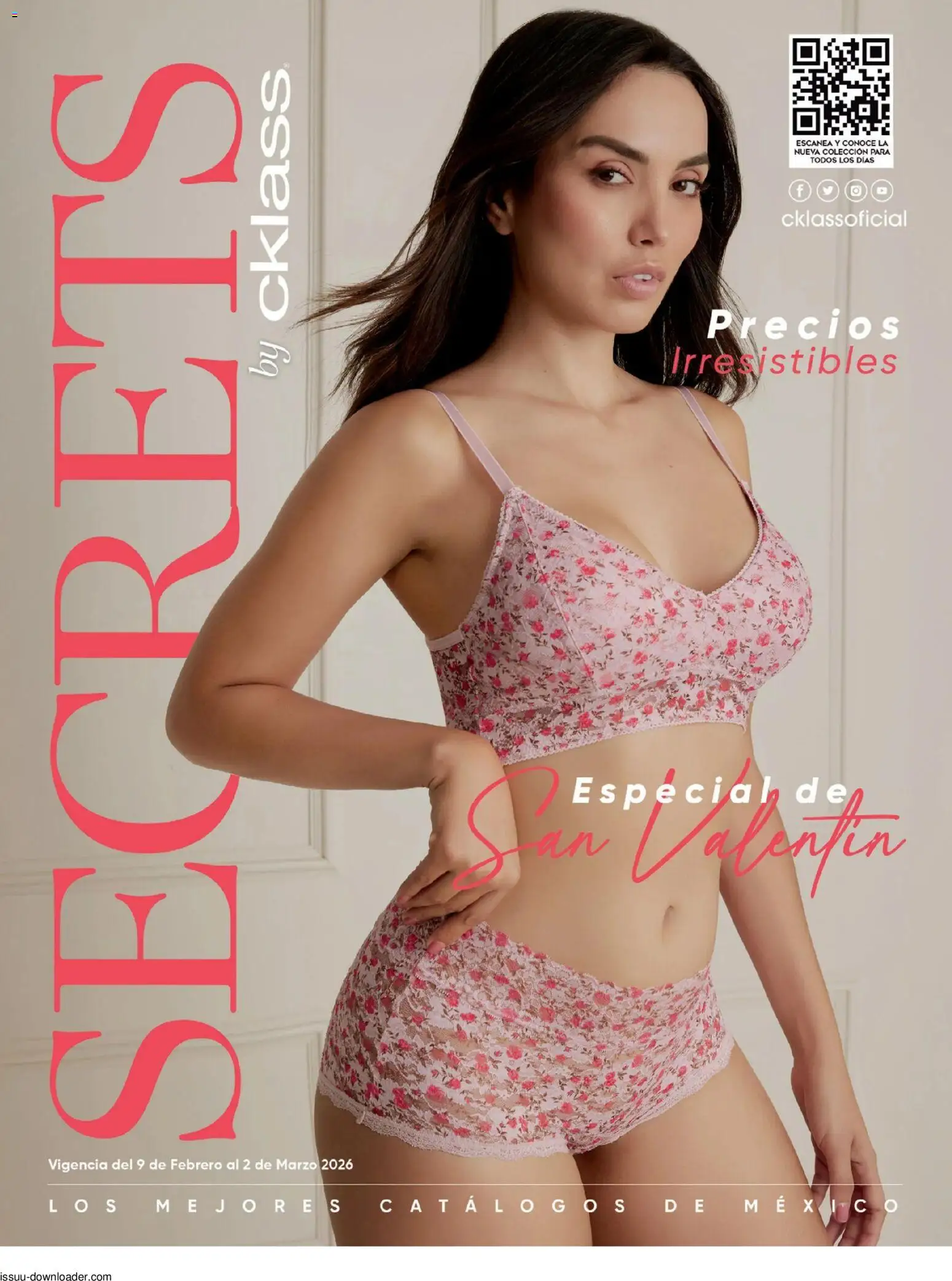 Vista previa las ofertas de la tienda Cklass - Catálogo Especial Lencería San Valentín desde el 09/02/2026 
