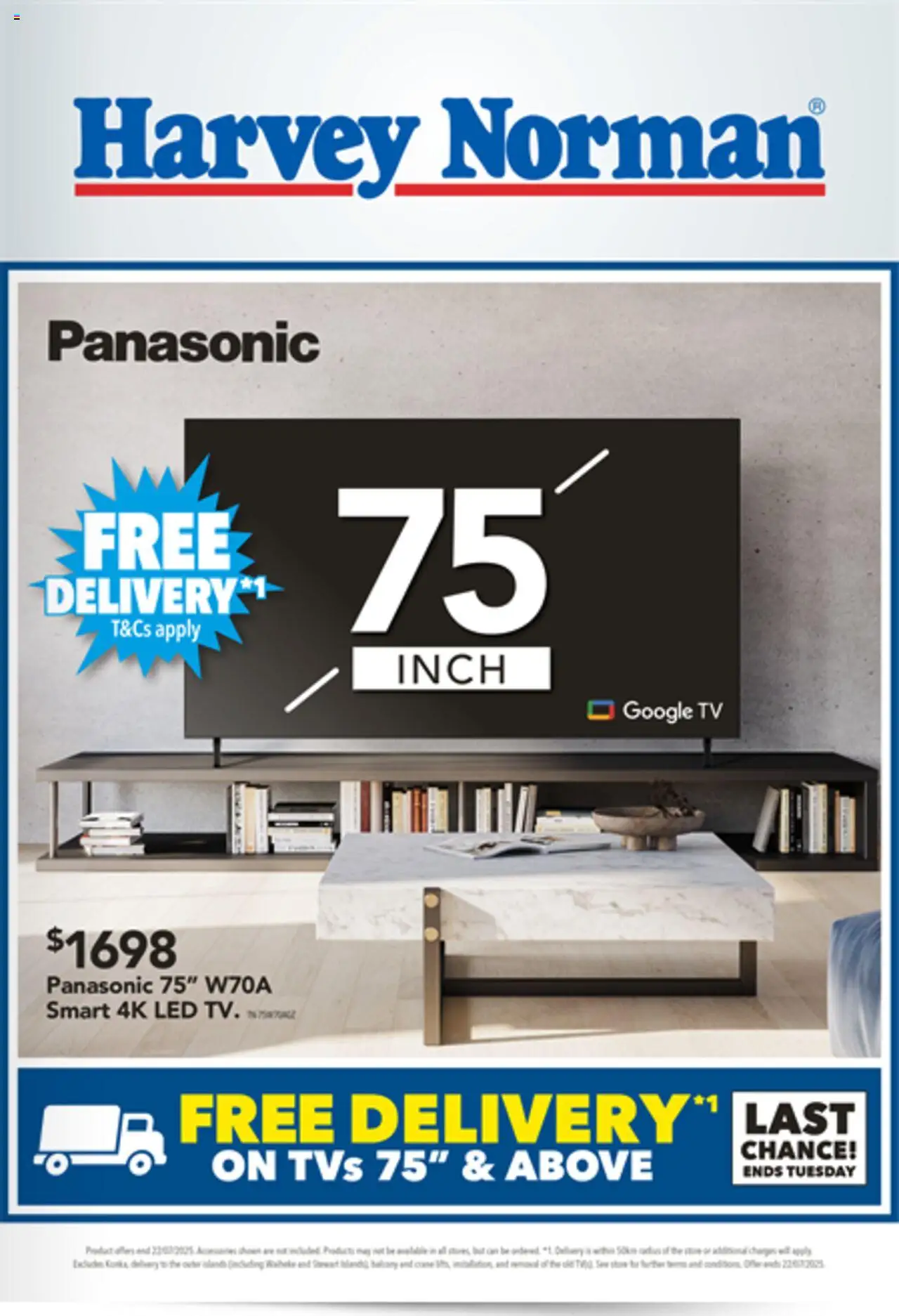 Catalogue Harvey Norman catalogue valid from 19 Jul 2025 - page 1