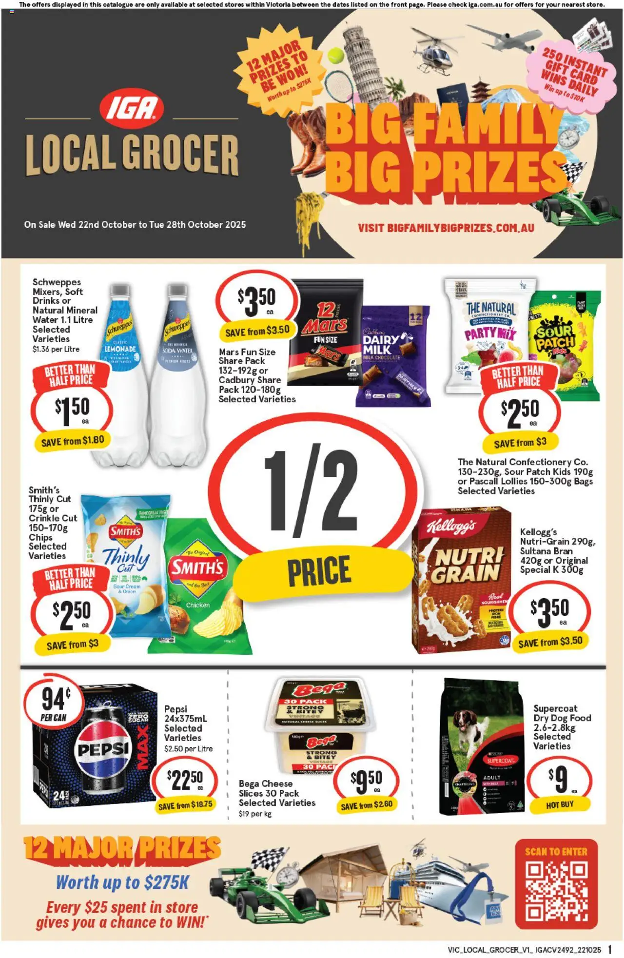 IGA catalogue valid from 22/10/2025 - page 1