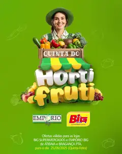 Pré-Visualização do folheto "Ofertas do Dia" da loja Big Supermercados válido a partir de 25/09/2025