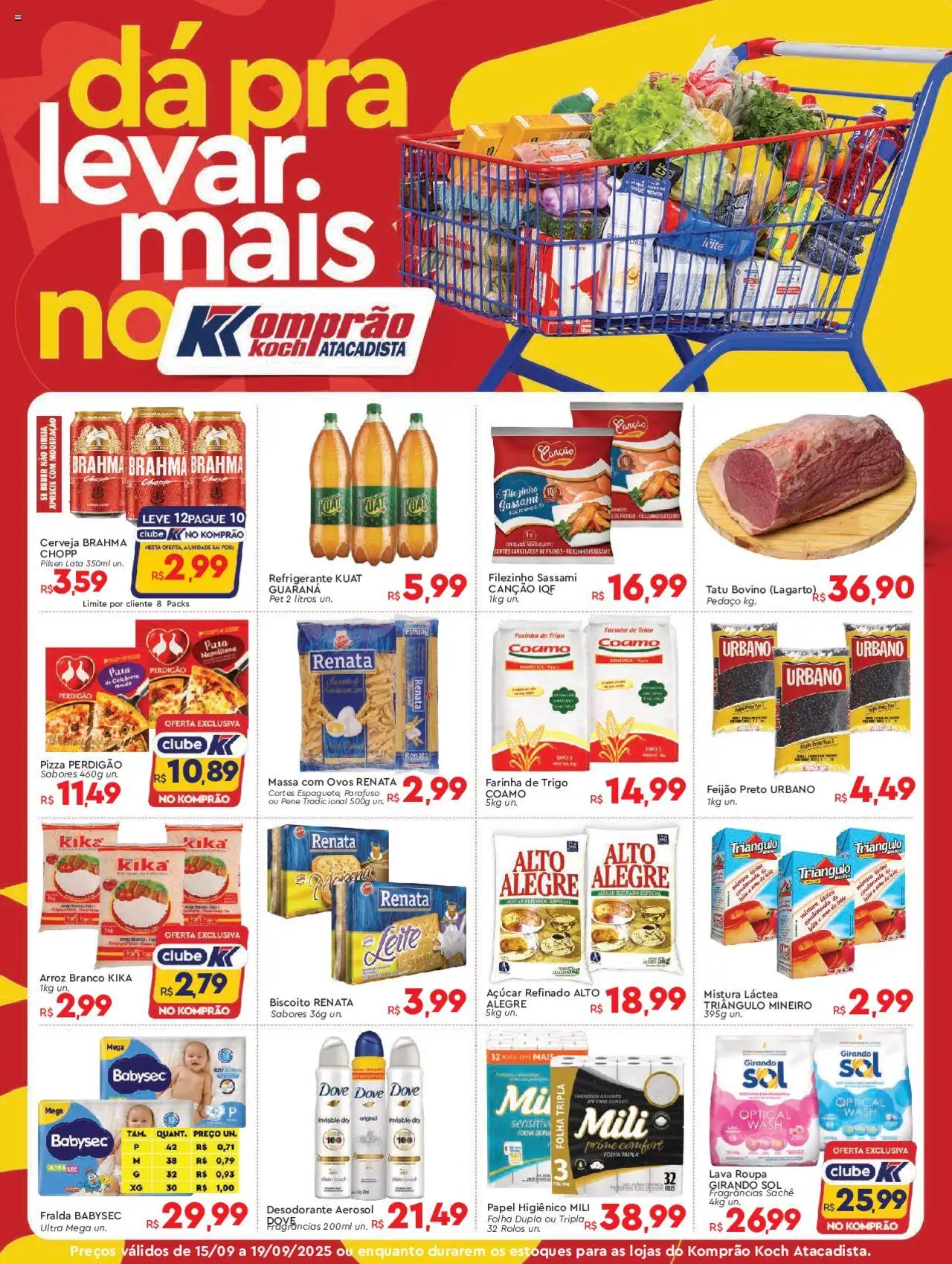 Komprao Atacadista folheto "Ofertas da semana" válido a partir de 15/09/2025 - número de página 1