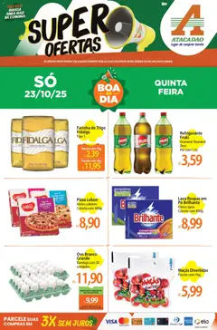 Pré-Visualização do folheto "Ofertas - RS" da loja Atacadão válido a partir de 23/10/2025