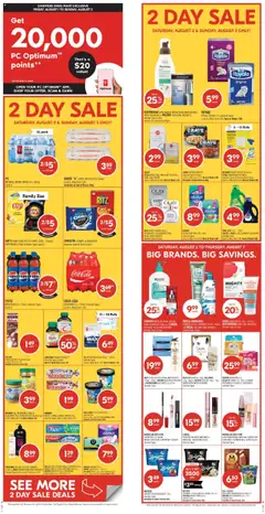 Un aperçu du dépliant Weekly flyer / circulaire du magasin Shoppers est valide à partir 2 août 2025