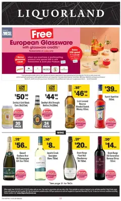 Preview of catalogue Catalogue TAS from shop Liquorland valid 15/10/2025
