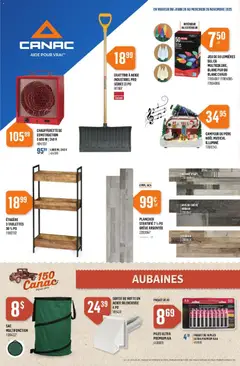 Un aperçu du dépliant Circulaire du magasin Canac est valide à partir 20 nov. 2025