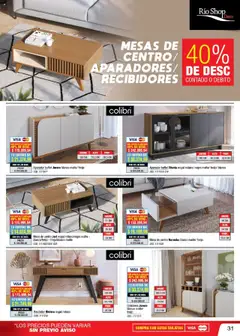 Vista previa del folleto de la tienda Río Shop Deco válido desde el 01/10/2025 | Página: 31