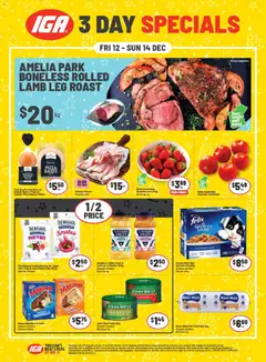 Preview of catalogue 3 Day Specials NT/WA from shop IGA valid 12/12/2025