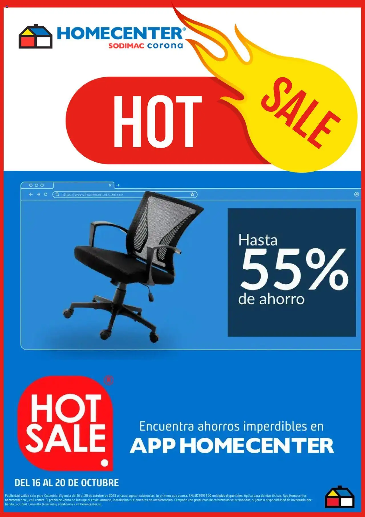 Homecenter Catálogo: 16/10/2025 - 20/10/2025 > Últimas Ofertas pagina numero 1