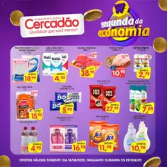 Pré-Visualização do folheto "Ofertas da semana" da loja Cercadão válido a partir de 18/08/2025