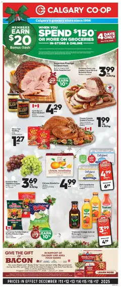 Preview of leaflet Weekly flyer / circulaire from shop Calgary Co-op is valid from Dec 11, 2025 | Page: 2