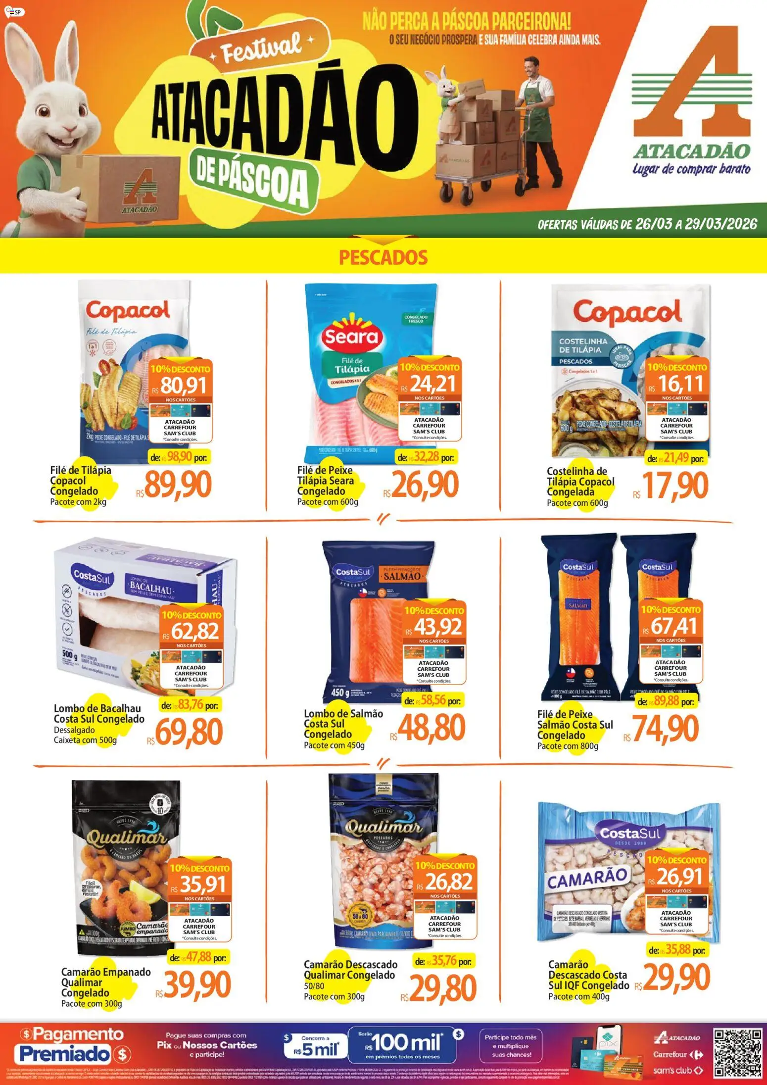 Pré-Visualização do folheto "Atacadão ofertas - SP" da loja Atacadão válido a partir de 26/03/2026