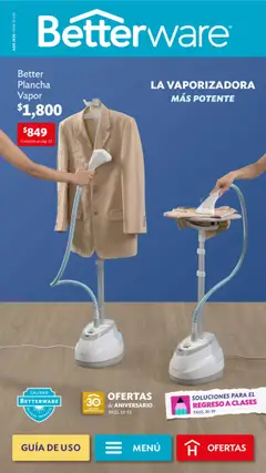 Vista previa las ofertas de la tienda Betterware - Campaña 8 2025 desde el 04/08/2025 