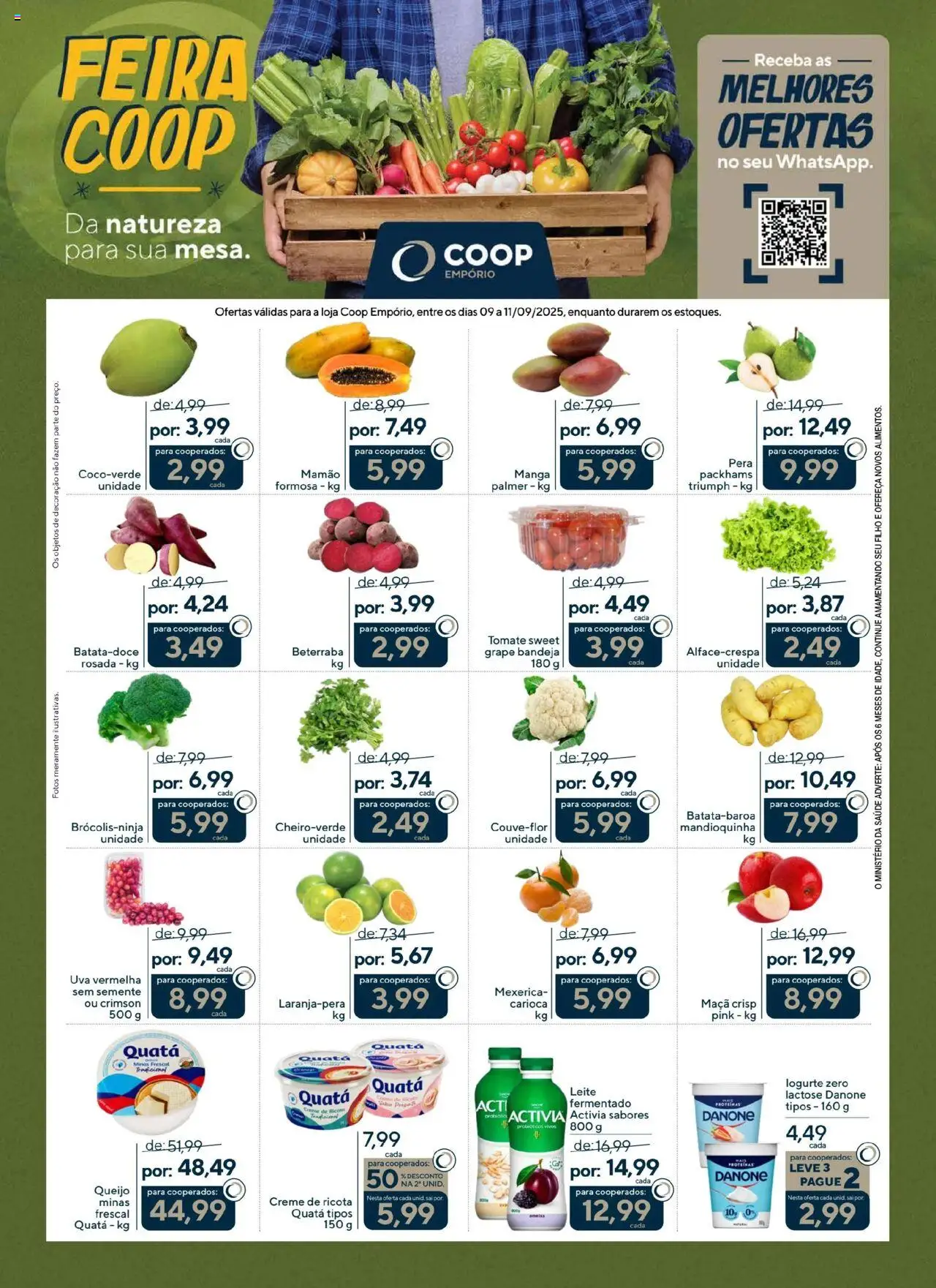 Coop folheto "Ofertas Açougue Benassi" válido a partir de 09/09/2025 - número de página 1