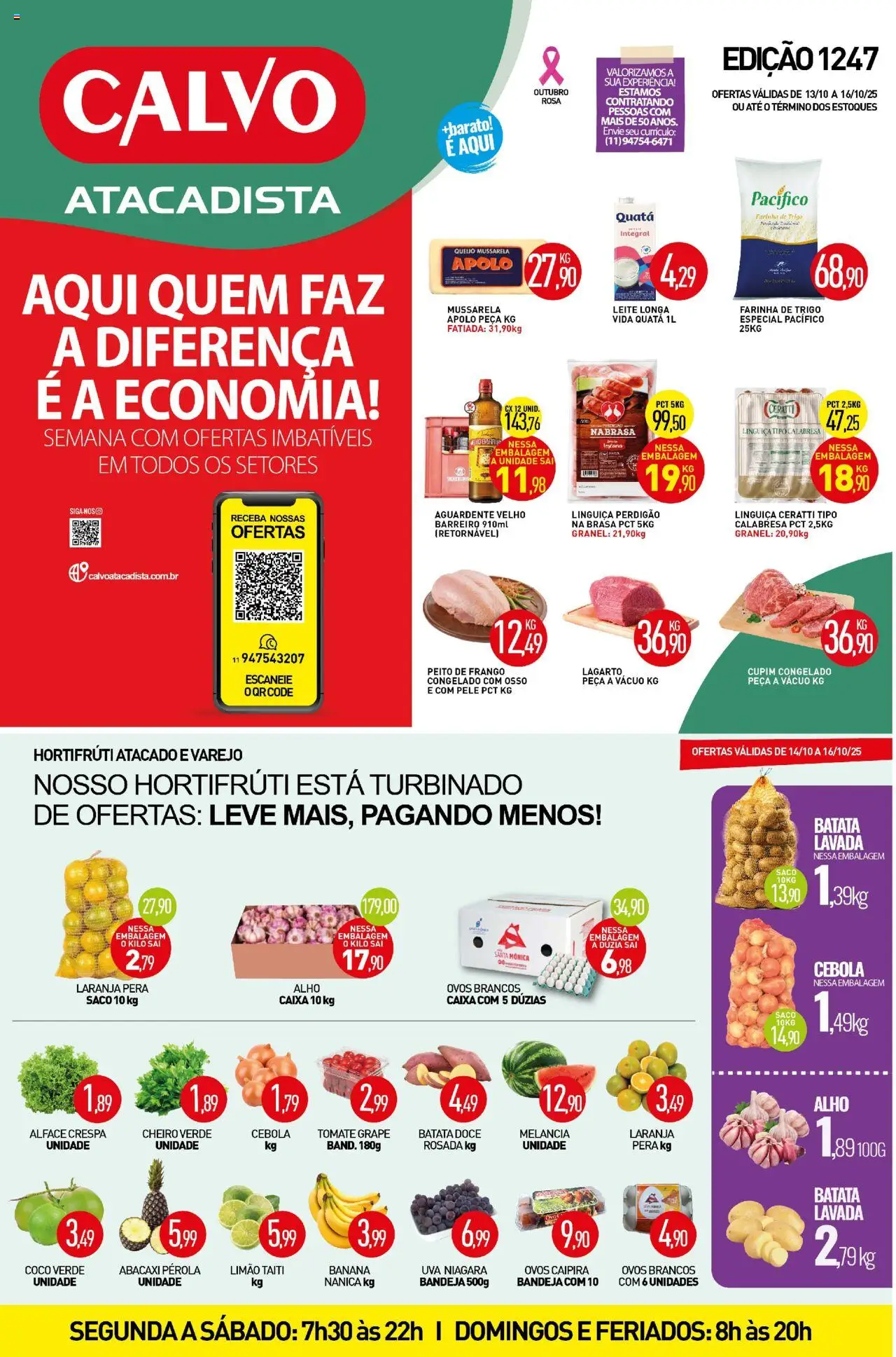 Calvo Atacadista folheto "Ofertas da semana" válido a partir de 12/10/2025 - número de página 1