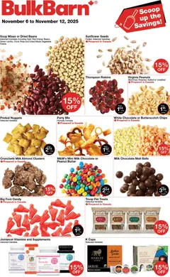 Preview of leaflet Weekly Flyer from shop Bulk Barn is valid from Nov 06, 2025